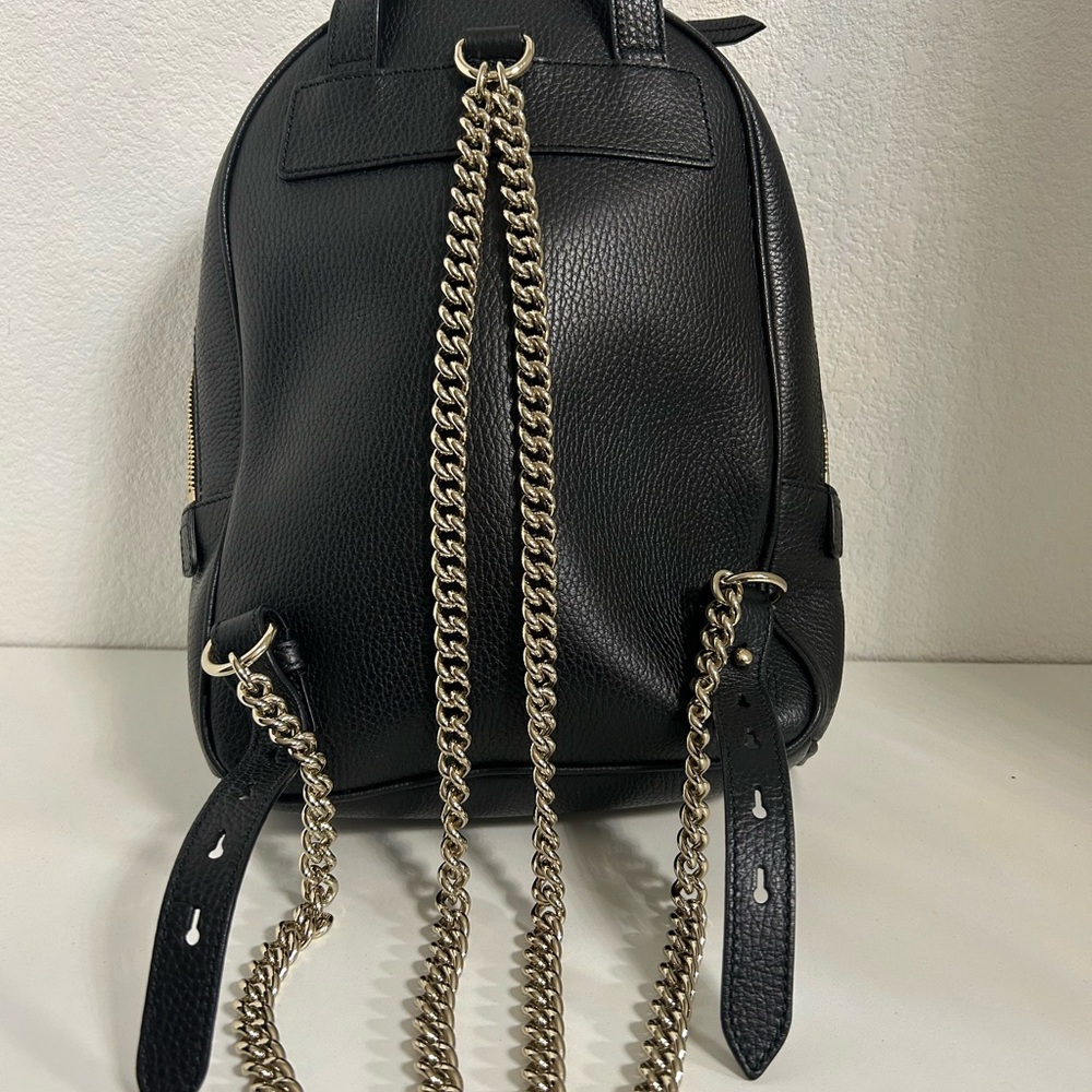 🔥 SOLD 🔥 Authentic Gucci Leather Soho Backpack - Like New - Picture 2 of 10